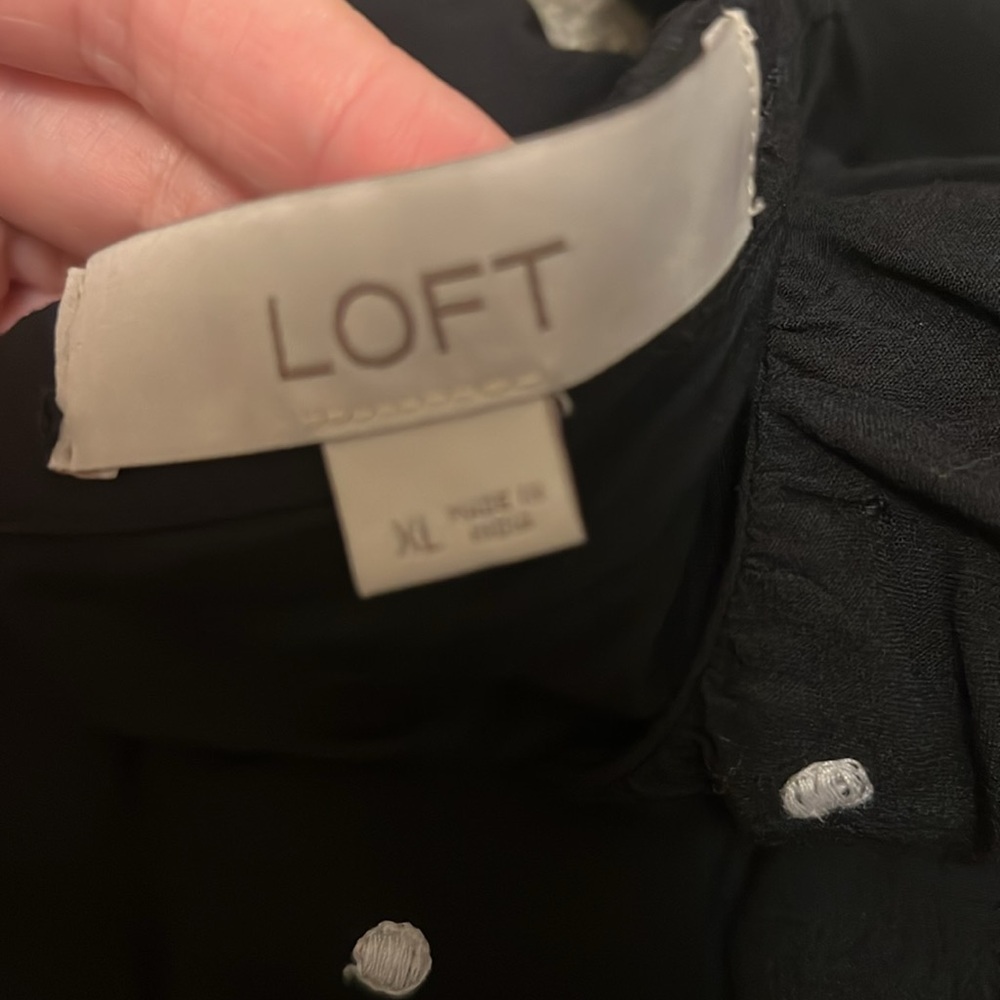 Loft dotted tiered dress - Picture 3 of 3